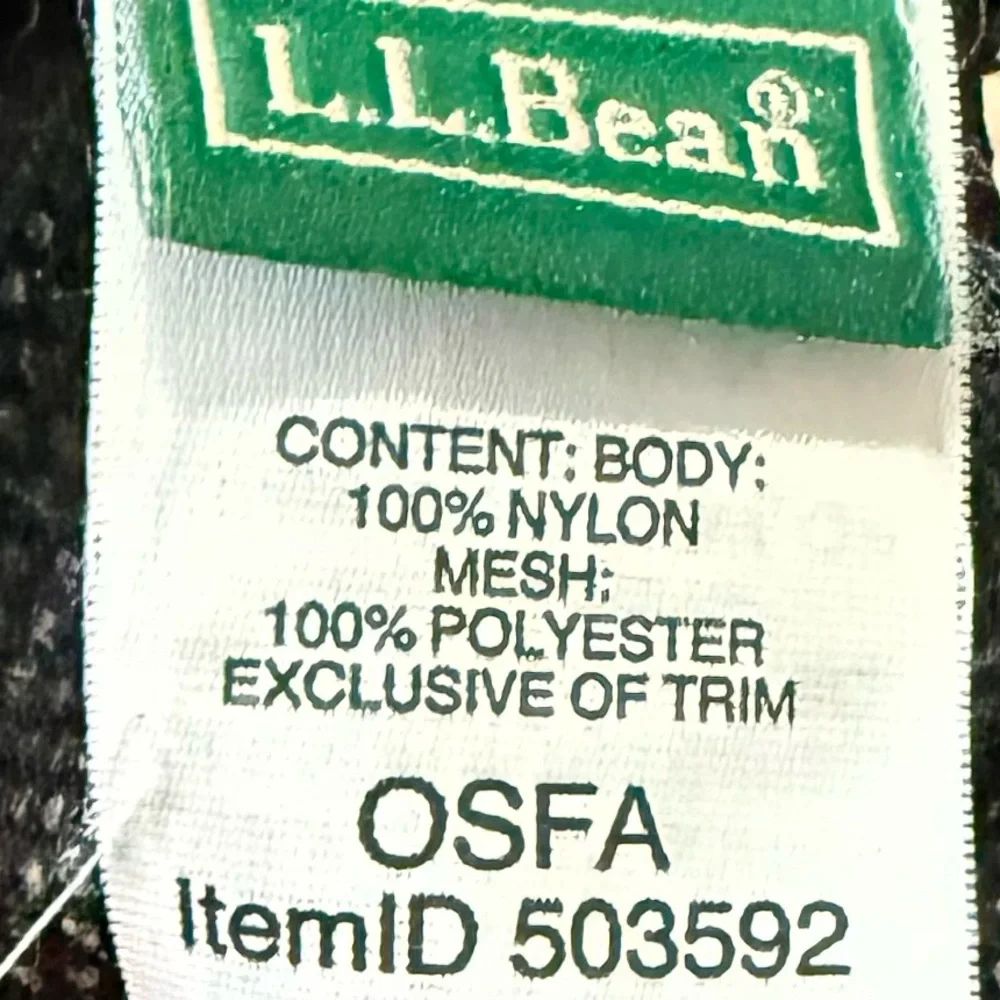 L.L.Bean Unisex Technical Water-Resistant Mesh Cap for
